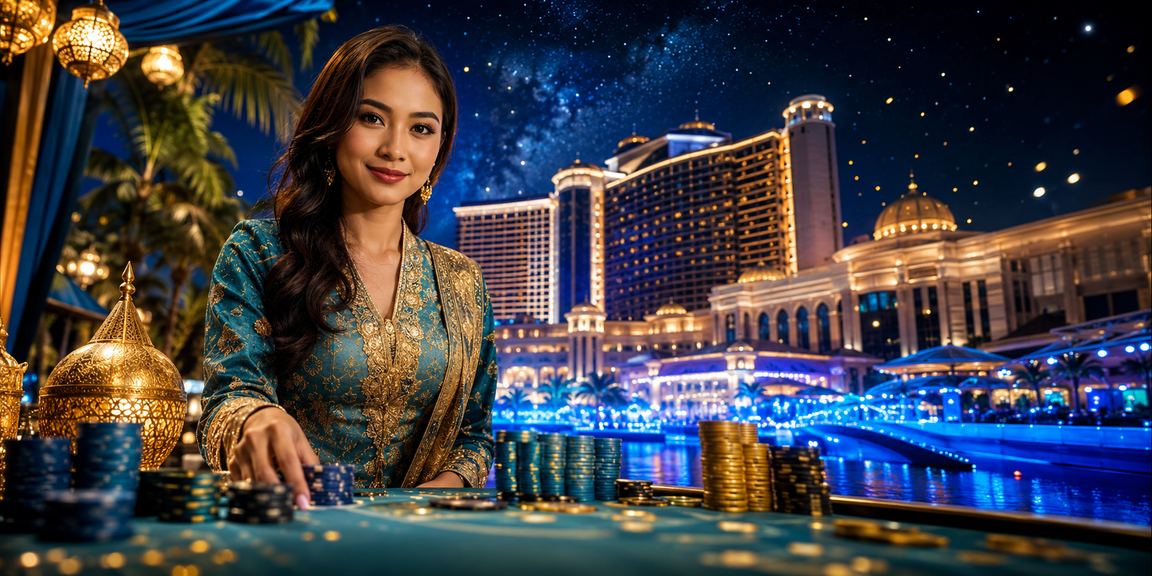 Casino entertainment with a Hari Raya atmosphere at Genting Highlands, Malaysia