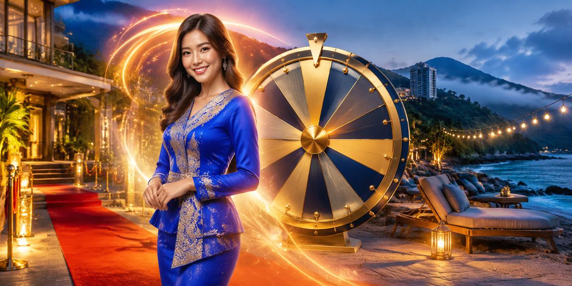 Roulette game in traditional baju kurung style at Genting Highlands, Malaysia