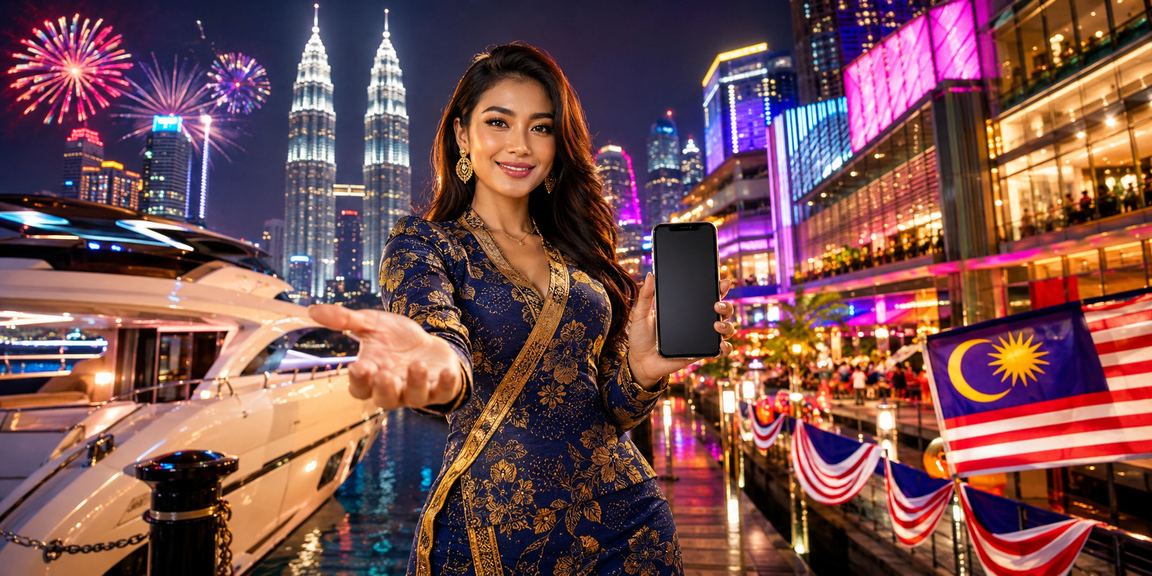 Pengguna kasino mudah alih bergaya Melayu di Kuala Lumpur menggunakan platform 56000